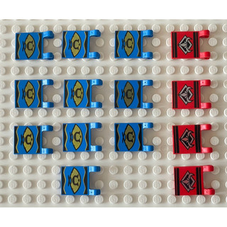 LEGO樂高 二手 絕版 城堡系列 6093 初代忍者 武士 旗幟 印刷