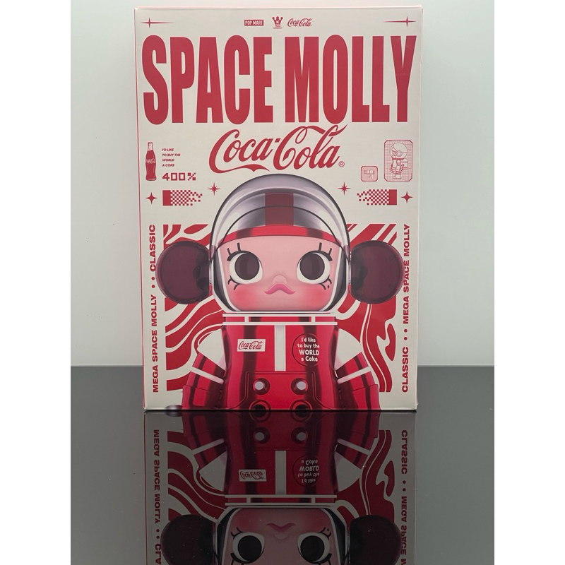 正版現貨 Molly Space 400% 經典可口可樂 聯名 限量 情人 生日 禮物 告白 收藏 療癒 送禮 擺件裝飾
