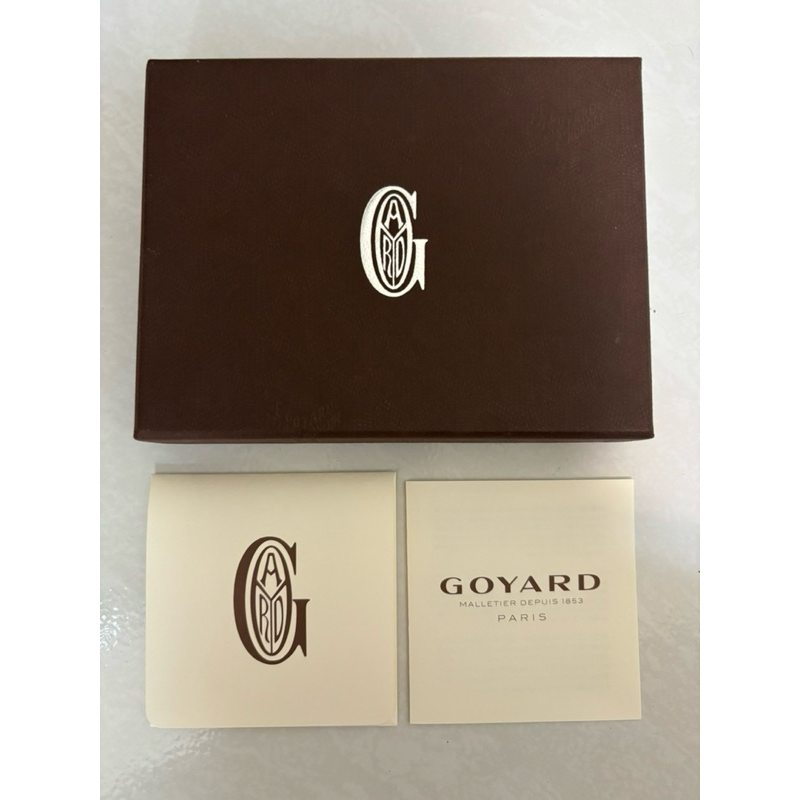 【便宜賣🐶紙盒】GOYARD 高雅德 精品名牌 紙盒 包裝盒 外盒 禮品盒 禮物盒 收納盒 硬紙盒 皮夾盒