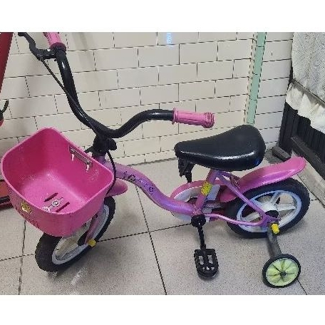 二手 幼童 兒童  輔助輪腳踏車 輔助輪可拆 橡膠胎 高雄面交