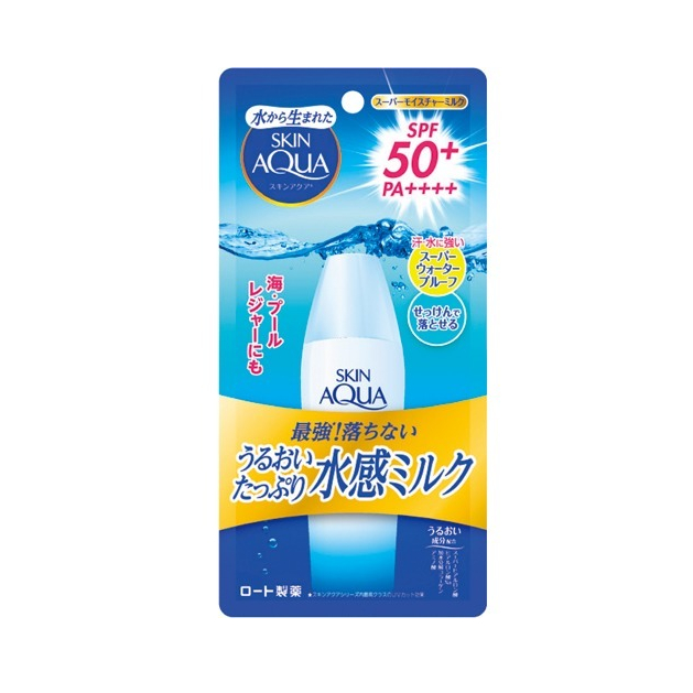 日本 樂敦製藥 SKIN AQUA 超級潤濕防曬凝膠  SPF50+/PA++++ 80g