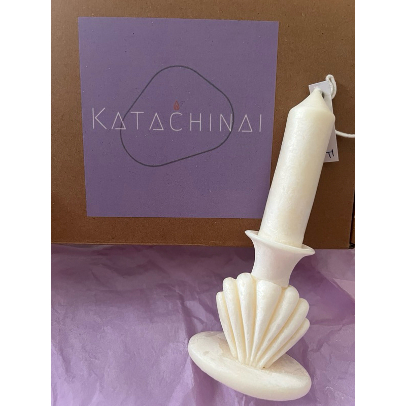 katachinai 無形手工蠟燭工作室 貝殼型手工蠟燭