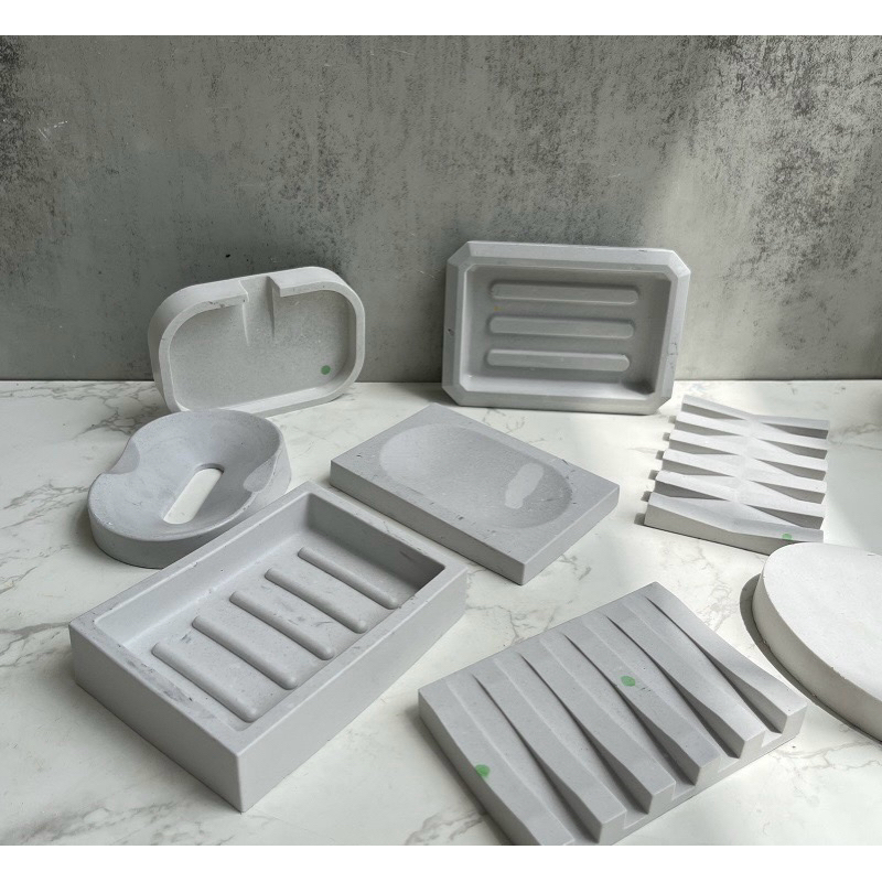 【美倫美】矽膠模 肥皂盒模具 立體皂盒模具 創意葉形肥皂盒 瀝水皂盒 石膏 水泥 水晶滴膠模具