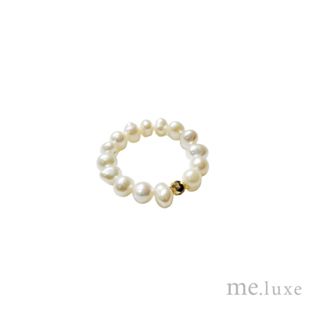 【me.luxe】K18大米粒珍珠戒指
