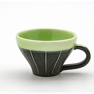 日本製 SANGO 濃縮咖啡小杯-抹茶綠