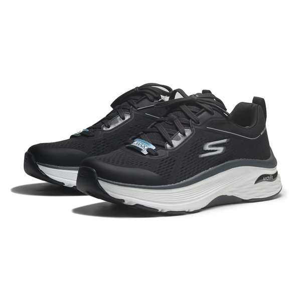 SKECHERS CUSHIONING ARCH FIT 男慢跑鞋 220350BKW Sneakers542