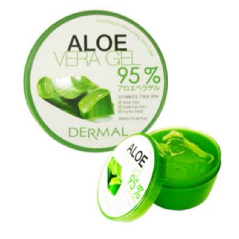 韓國 DERMAL Aloe Gel 95% 蘆薈舒緩保濕凝膠 300ml