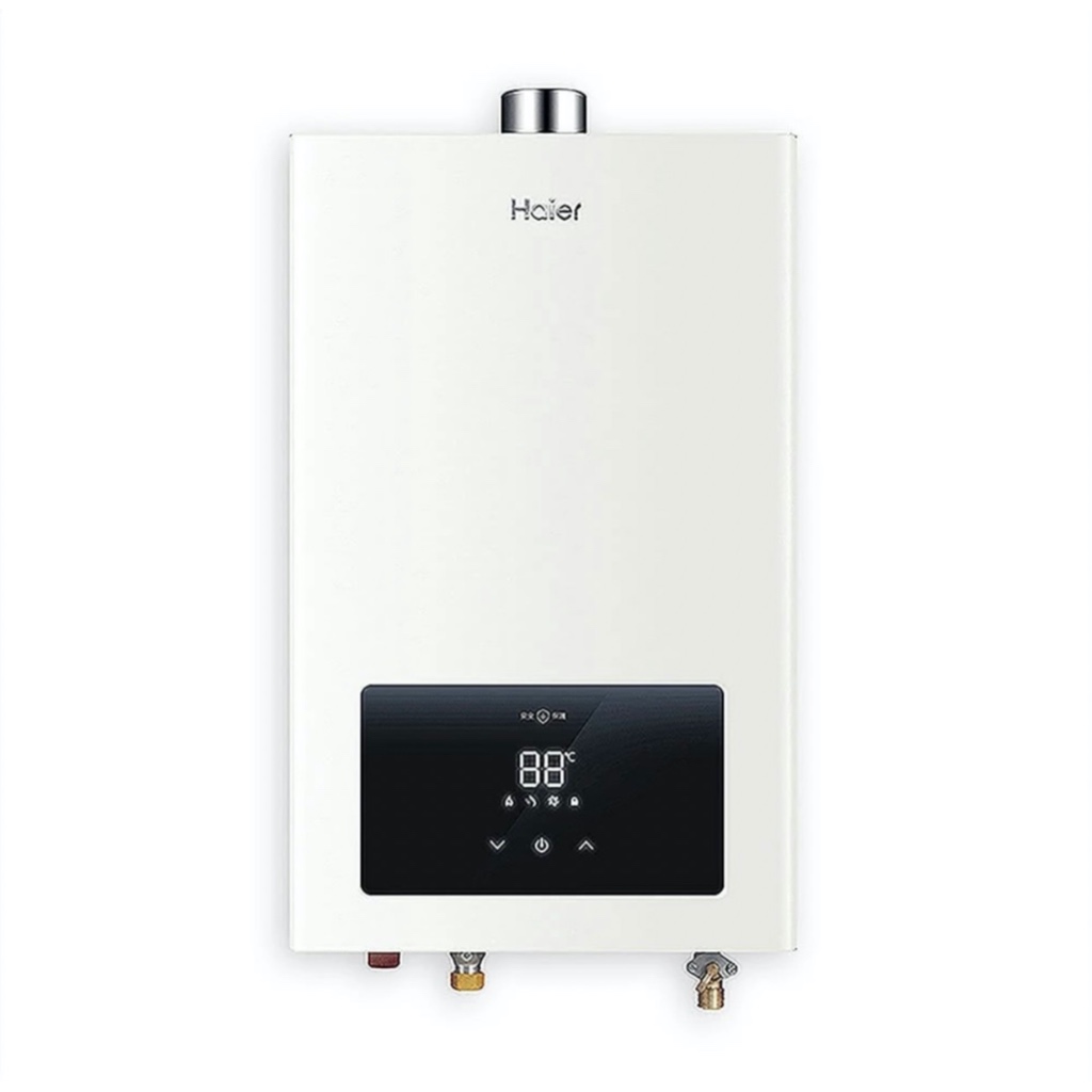 Haier 海爾 16公升（JSQ30-16E1/LPG/FE式）（桶裝瓦斯規格）二級能效 屋內型智能恆溫強制排氣熱水器