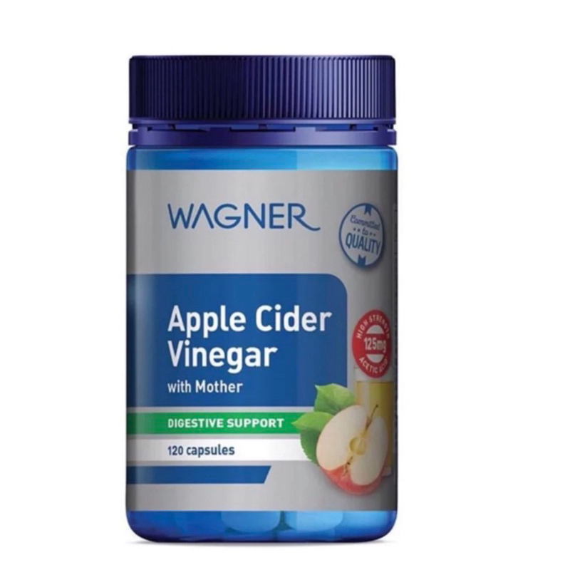 澳洲 Wagner 瓦格納 蘋果醋 120 顆