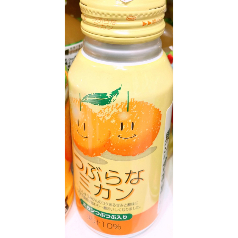 【亞菈小舖】日本 溫州蜜柑風味果汁飲料 罐裝 183ml【優】