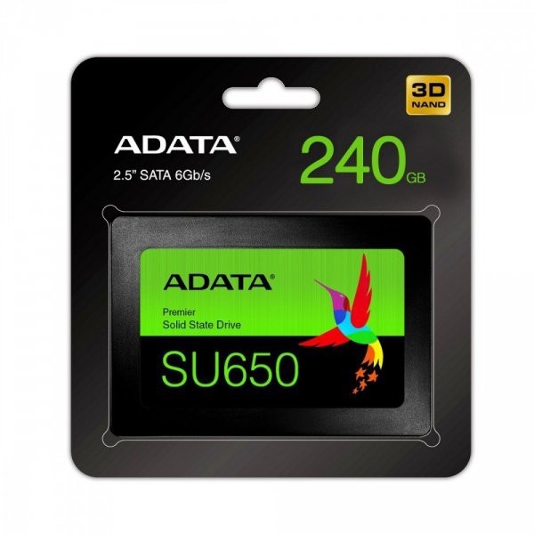 ADATA 威剛 2.5" SATA SSD SU650 240G 固態硬碟