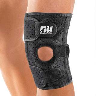 【海夫健康生活館】恩悠肢體裝具(未滅菌) NU 新型 冰紗加強型護膝-Germdian能量護具