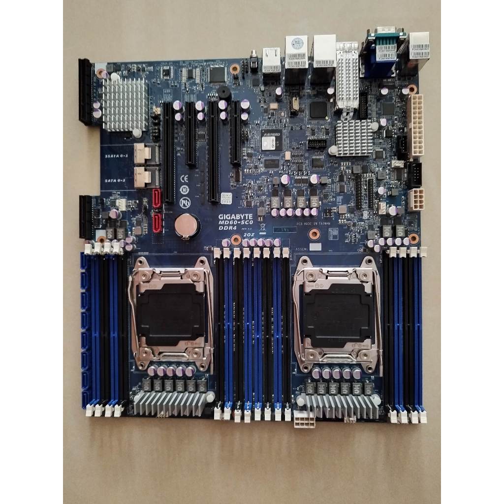 技嘉MD60-SC0 Xeon E5 v3/v4 主機板 44核/88緒庫存新品 X10DRI X10DAI X99