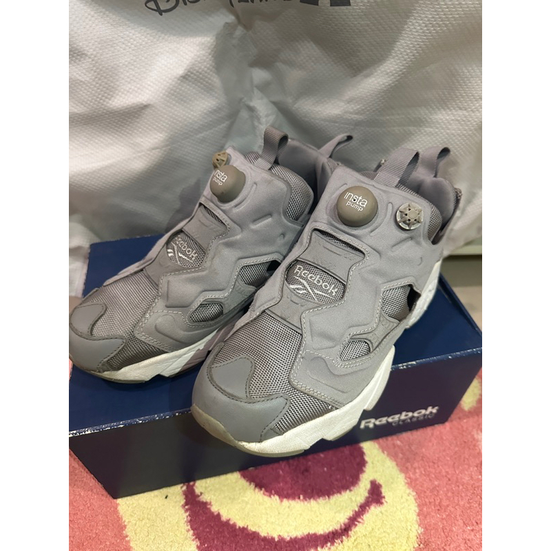 【二手】現貨REEBOK INSTA PUMP FURY OG 針織尼龍 灰 男鞋 現貨 V65751