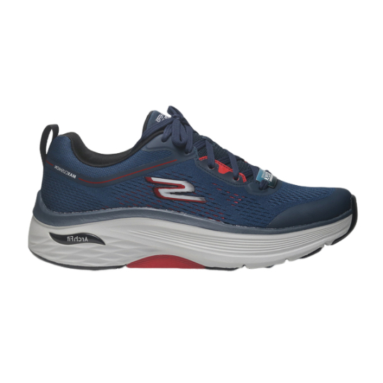 【SKECHERS】GO RUN MAX CUSHIONING ARCH FIT 男 瞬穿舒適科技 220350NVY