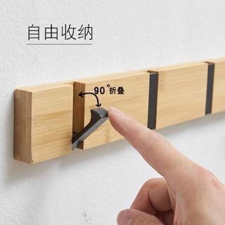 免打孔隱形掛鉤壁掛玄關門後折疊衣帽勾衣服掛架入戶牆上創意掛牆