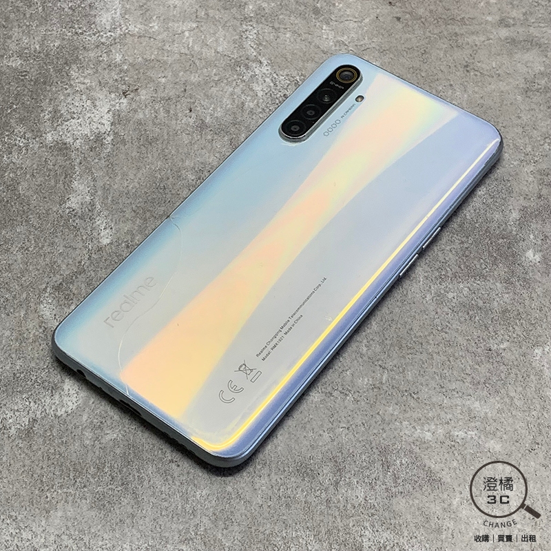 『澄橘』Realme XT 8G/128G 128GB (6.4吋) 白 背後破《歡迎折抵 》A69216