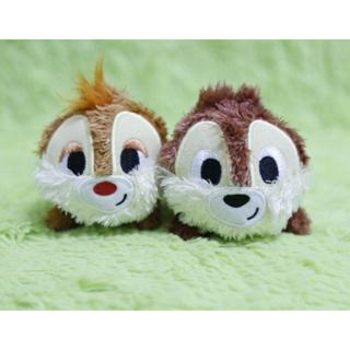 🌸Dona日貨🌸日本迪士尼store限定 花栗鼠奇奇蒂蒂慵慵懶懶趴著 珠鍊吊飾/包包掛飾-2入 R59 2406