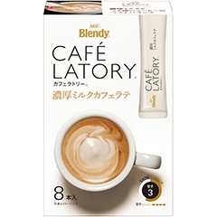 *貪吃熊* 日本AGF Blendy 濃厚CAFE LATORY 即溶式沖泡粉 水果茶粉 咖啡粉 奶茶粉 拿鐵