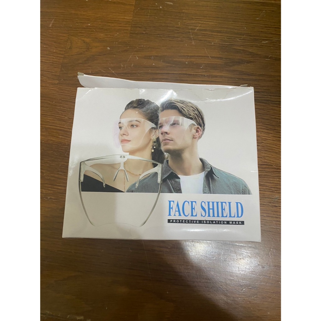 【全新】Face shield 防護面罩 透明防霧面罩 防疫 防飛沫