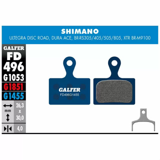 GALFER SHIMANO / SRAM 公路車碟煞來令片 煞車皮 耐高溫