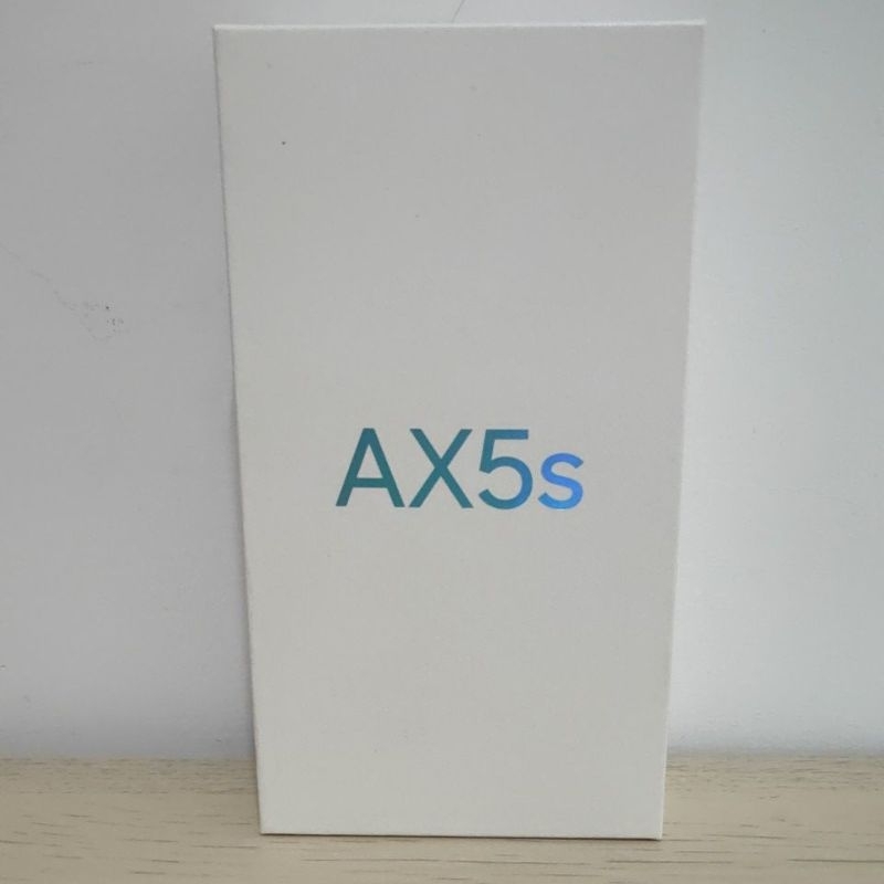 二手空紙盒OPPO AX5s