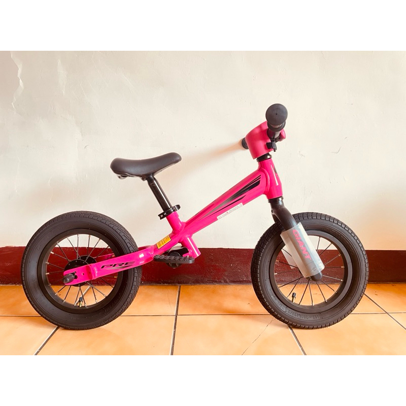 HAPPY BIKE 捷安特 GIANT 兒童自行車 競速型 兒圖 學步車 滑步車 粉紅