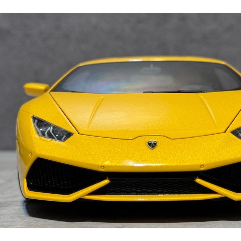 【AUTOart】Lamborghini Huracan 黃色 1:18 模型車