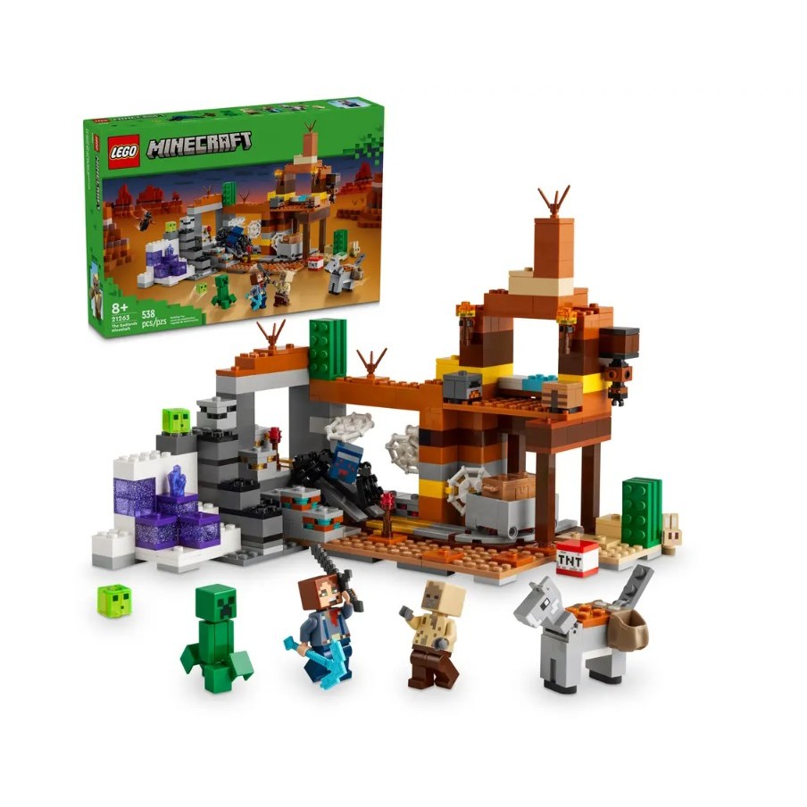 LEGO 21263 荒原礦井 Minecraft 麥塊系列 樂高公司貨 永和小人國玩具店A61