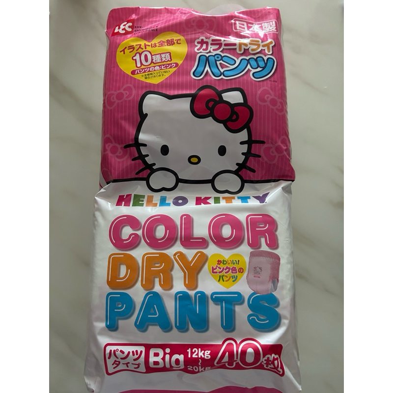 大王GOO.N_YA晚褲KIDS(22片）  /日本LEC Hello Kitty凱蒂紙尿褲 Big 40片