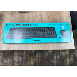 全新［Logitech 羅技 ］MK295 無線靜音鍵鼠組 鍵盤+滑鼠 - 黑色