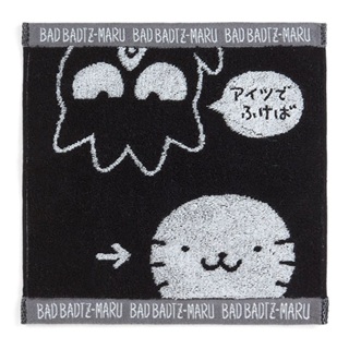 Sanrio 三麗鷗 夥伴系列 刺繡棉質方巾 純棉手帕 酷企鵝&花丸 101583