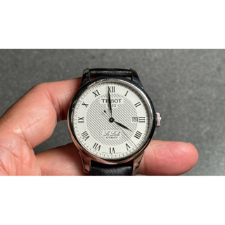 TISSOT 男款 TIST41142333 Le Locle 黑色自動機械錶