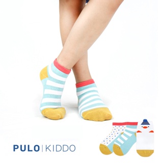 PULO-小雞派對 Kid-L(13-15cm) 童襪 | 有止滑款 止滑防滑 棉襪