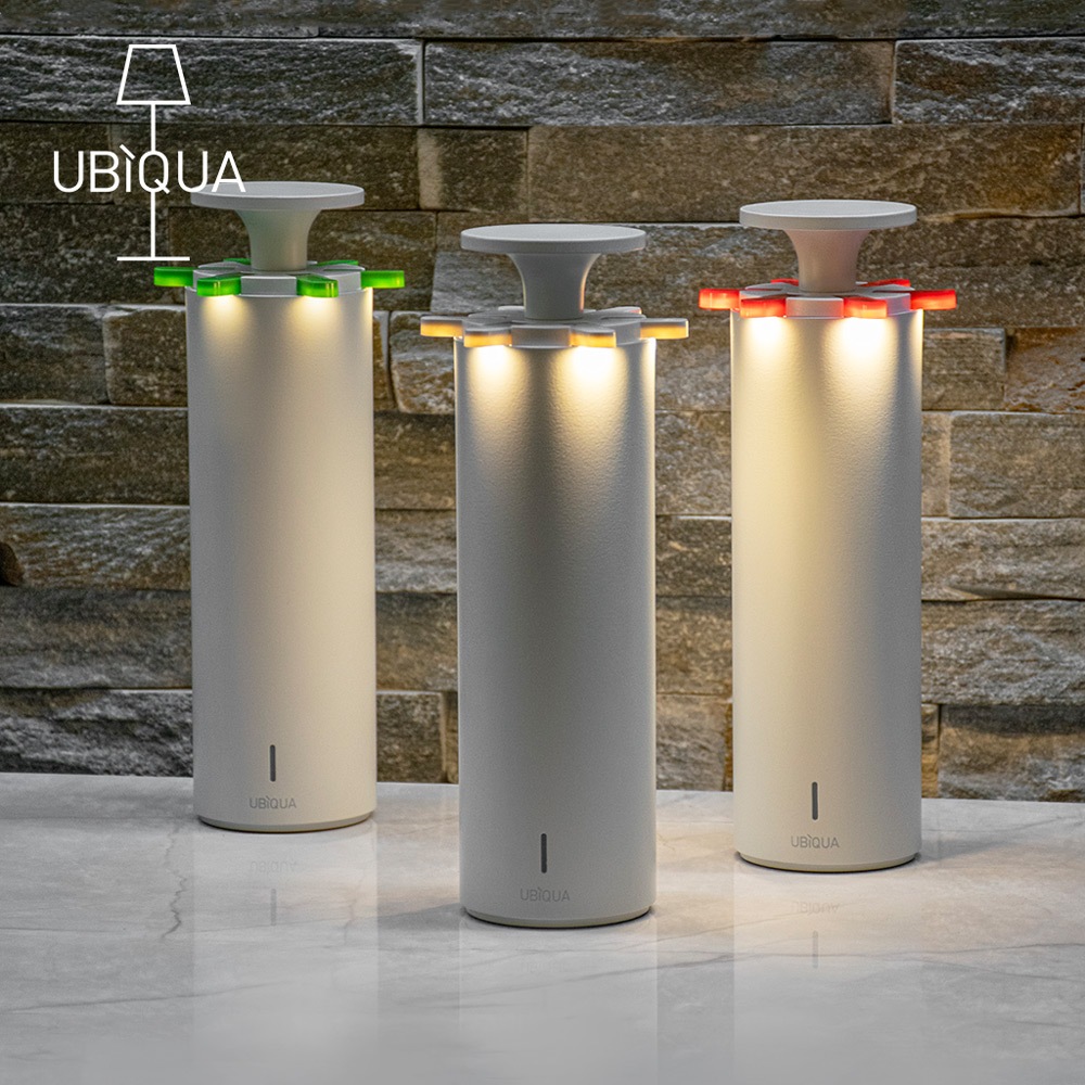 【義大利UBIQUA】Firework 燦爛花火USB充電式桌燈-多色可選