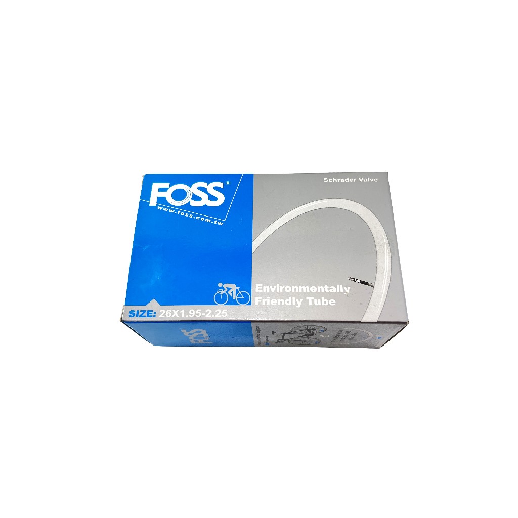 全新庫存 FOSS 環保防爆安全內胎 26 x 1.95 / 2.25 美嘴 附防滑襯帶