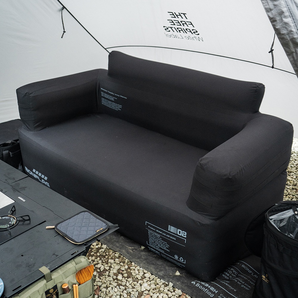 【BONFLAG】雙人充氣沙發 『ABC Camping』戶外沙發 充氣沙發 懶人沙發 小沙發