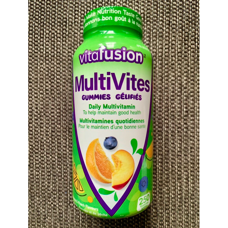 👍現貨 免運費👍 （2025年4月） Vitafusion 軟糖 MultiVites 成人綜合維他命軟糖 250顆