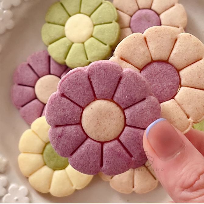 【宜焙】花朵造型餅乾模 向日葵 雛菊 造型模具 3D列印模 烘焙壓模 餅乾模具 造型餅乾模 壓模餅乾