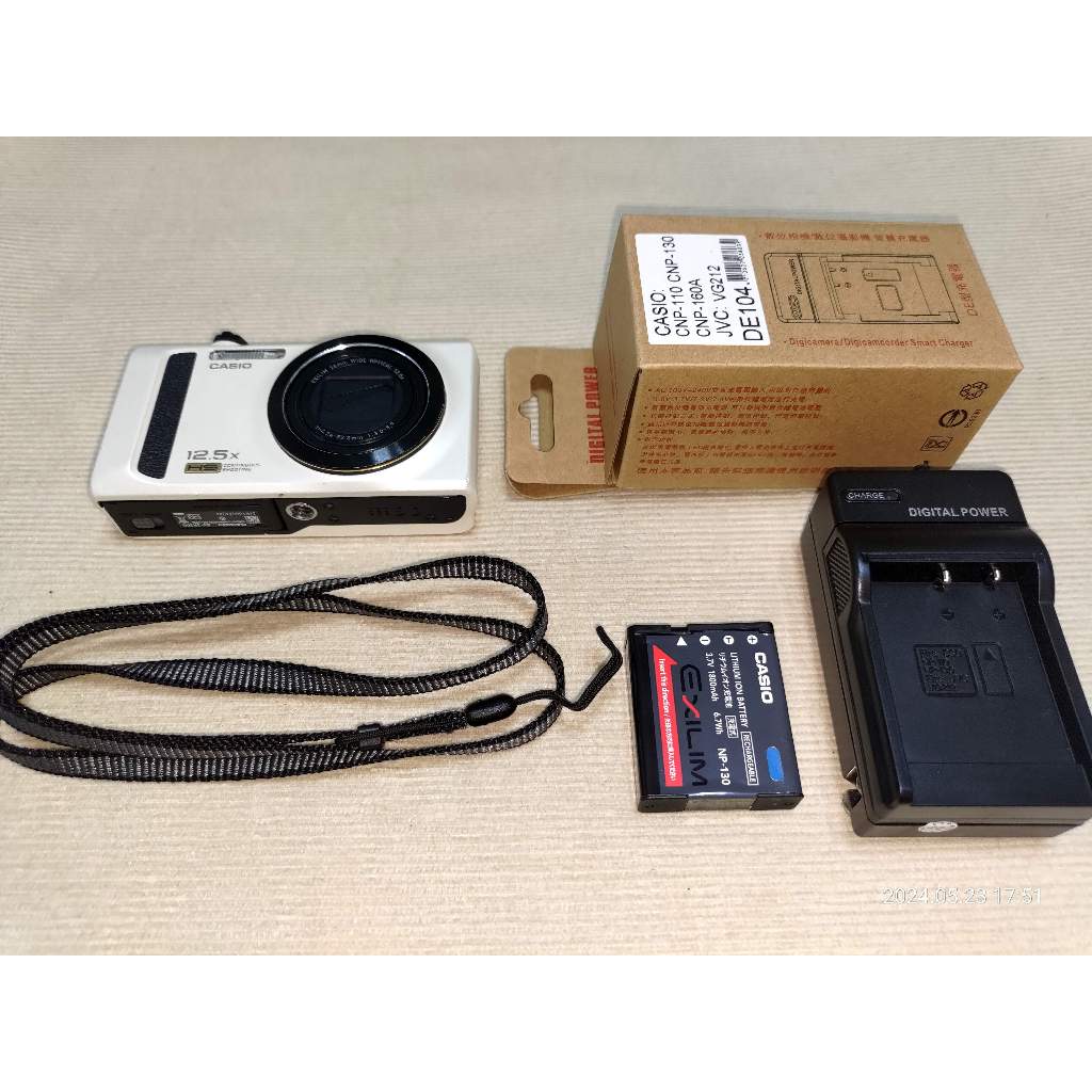 CASIO EXILIM EX-ZR300 24-300mm 12.5X變焦鏡頭數位相機