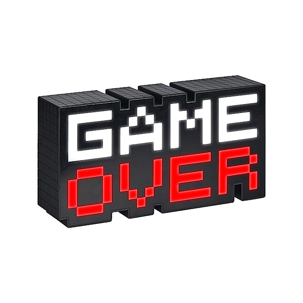 【Paladone UK】Game Over 遊戲完結造型小夜燈 墊腳石購物網