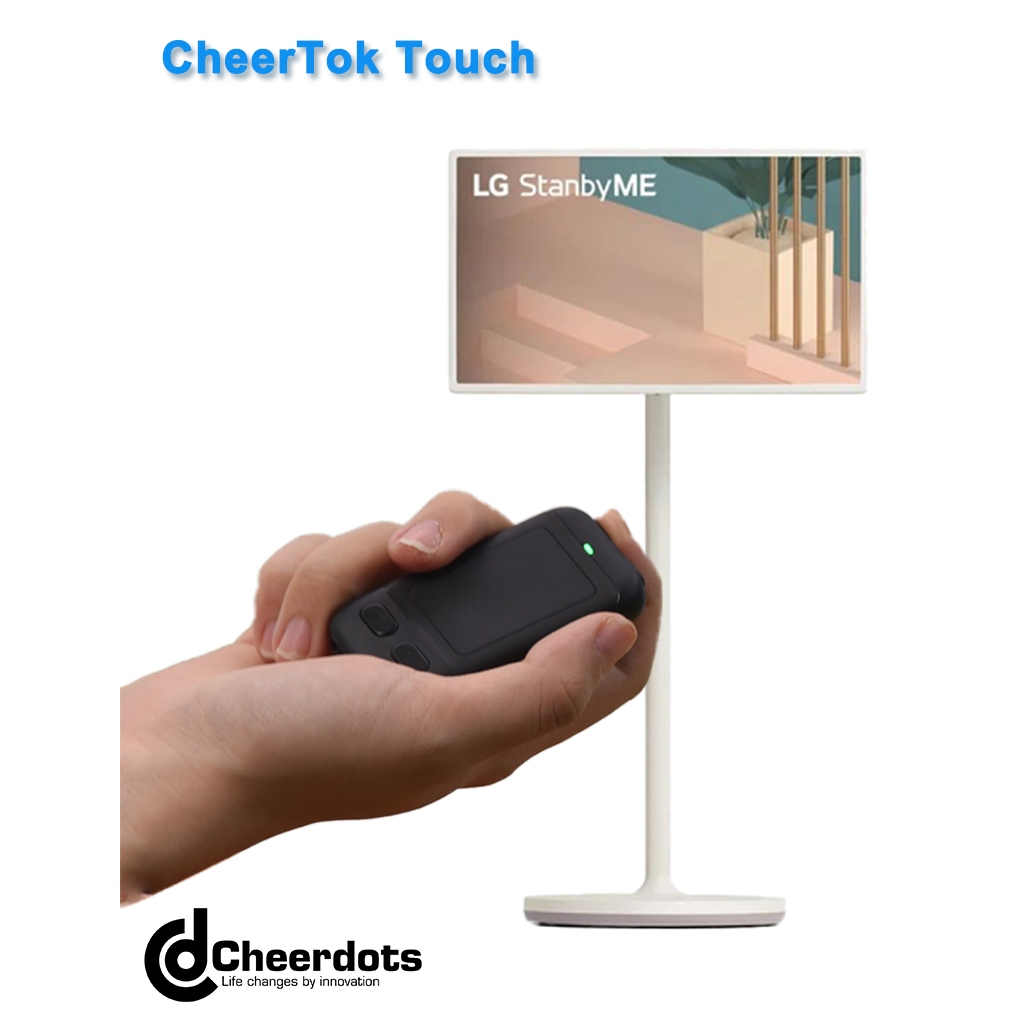 CheerTok Touch閨蜜機添添屏平板電腦兼容小米/LG/小度等多品牌（僅安卓/鴻蒙專用）奇點遙控器