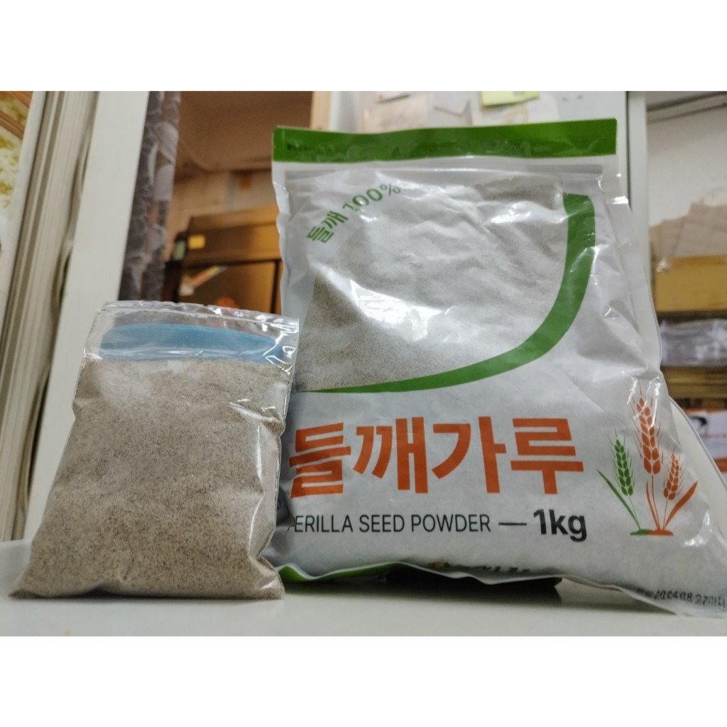 【韓家小院】現貨小包裝★韓國紫蘇粉/紫蘇籽粉★(1kg/100g)辣牛肉湯海鮮大醬湯감자탕辣豆腐鍋餐廳營業用馬鈴薯豬骨湯