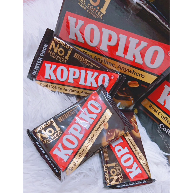 現貨韓國🇰🇷代購 KOPIKO 韓國咖啡糖 韓劇淚之女王必吃咖啡糖膠囊式隨身包裝 一包八顆