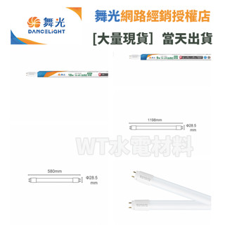 [WT水電材料]臺中實體店 舞光 T8 全光譜燈管-植物適用 室內用 2尺 4尺 9W 18W CNS檢驗 無藍光 省電