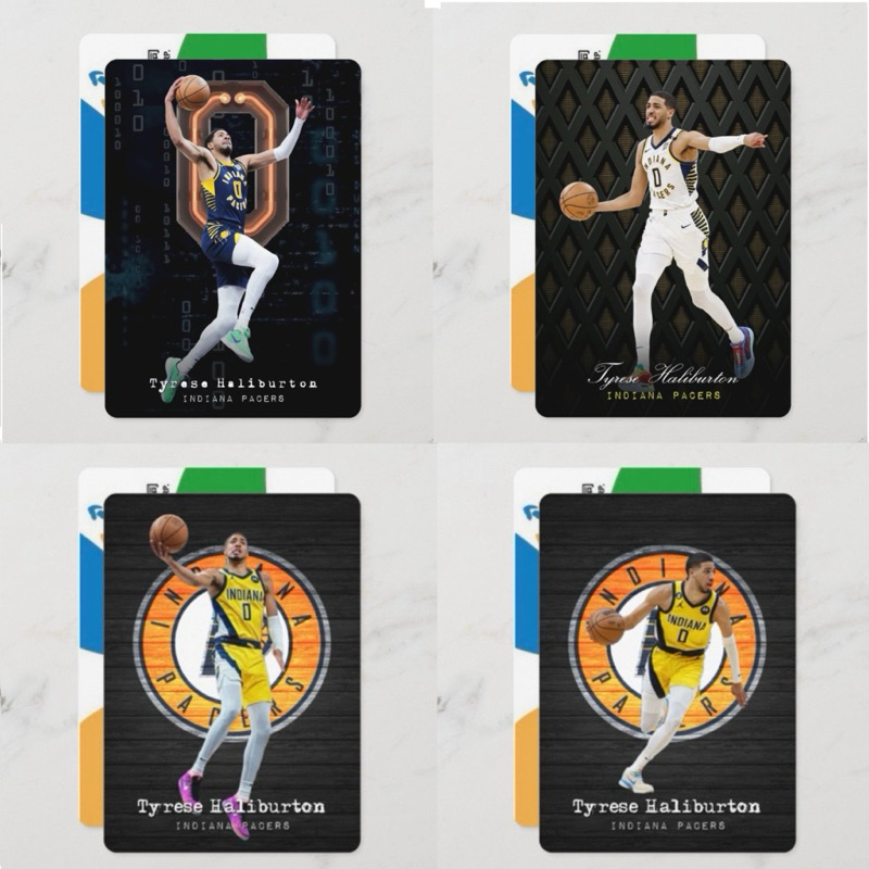 NBA 超級球星 Tyrese Haliburton 悠遊卡 (實體悠遊卡,非貼紙)：溜馬隊 Pacers