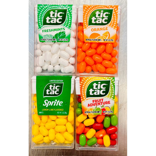【On代購】 美國 熱賣零食 tic tac 薄荷 草莓 橘子口含錠 很清爽 超商暢銷款 薄荷糖 團購精選 現貨 經典款