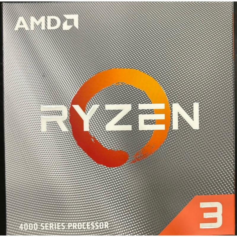 AMD Ryzen R3 4100 CPU 含原廠風扇