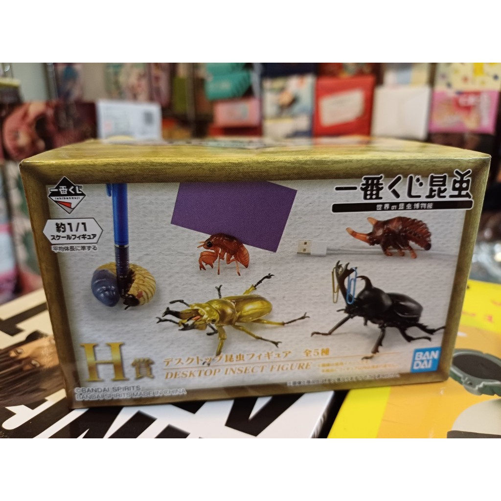 (雜賣雜賣) 一番賞 H賞 昆蟲 雞母蟲 模型 公仔