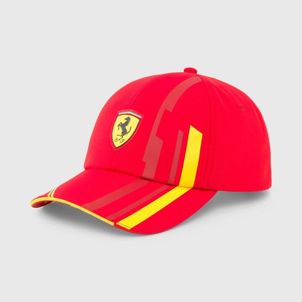 【現貨】F1法拉利車隊Scuderia Ferrari F1 2023 Carlos Sainz西班牙站帽子